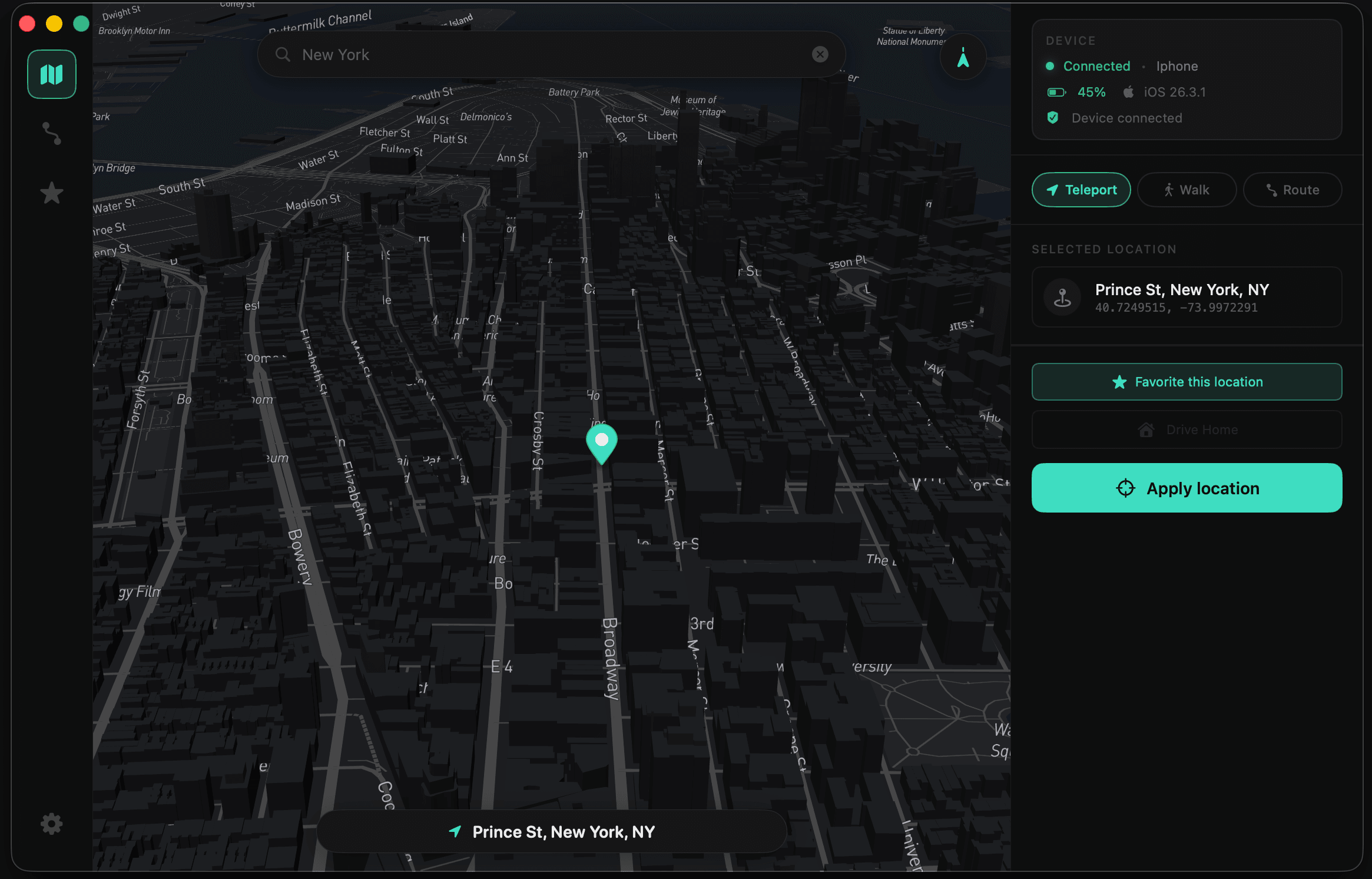Wiped macOS Interface